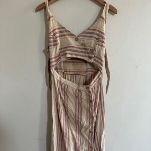 Free people retro wrap dress - size M